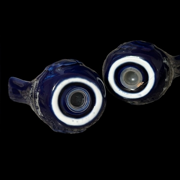 Every Day White By Fitz & Floyd Blue Bird Salt & Pepper Shakers NWT - Picture 5 of 5